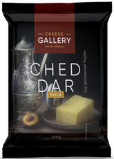 Сыр Cheese Gallery Чеддер полутвердый 50%, 200г