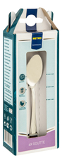 METRO PROFESSIONAL Ложка для чая и кофе Goutte, 6шт