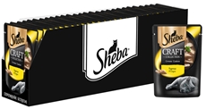 Корм влажный Sheba Craft Collection Сочные слайсы Курица в соусе, 75г x 28 шт