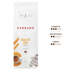 Кофе Carraro Qualita Oro в зернах, 500г
