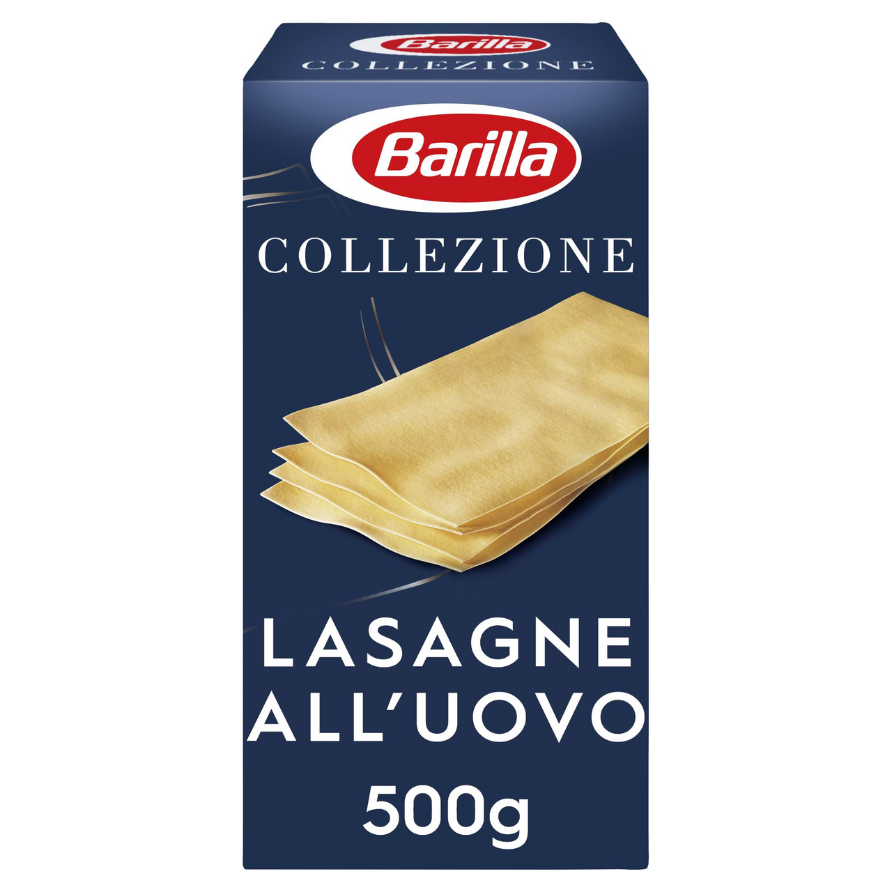 Макаронные изделия Barilla Lasagne Uovo яичная, 500г купить с доставкой на  дом, цены в интернет-магазине