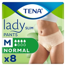 Подгузники Tena Lady slim pants normal для взрослых размер M, 8шт