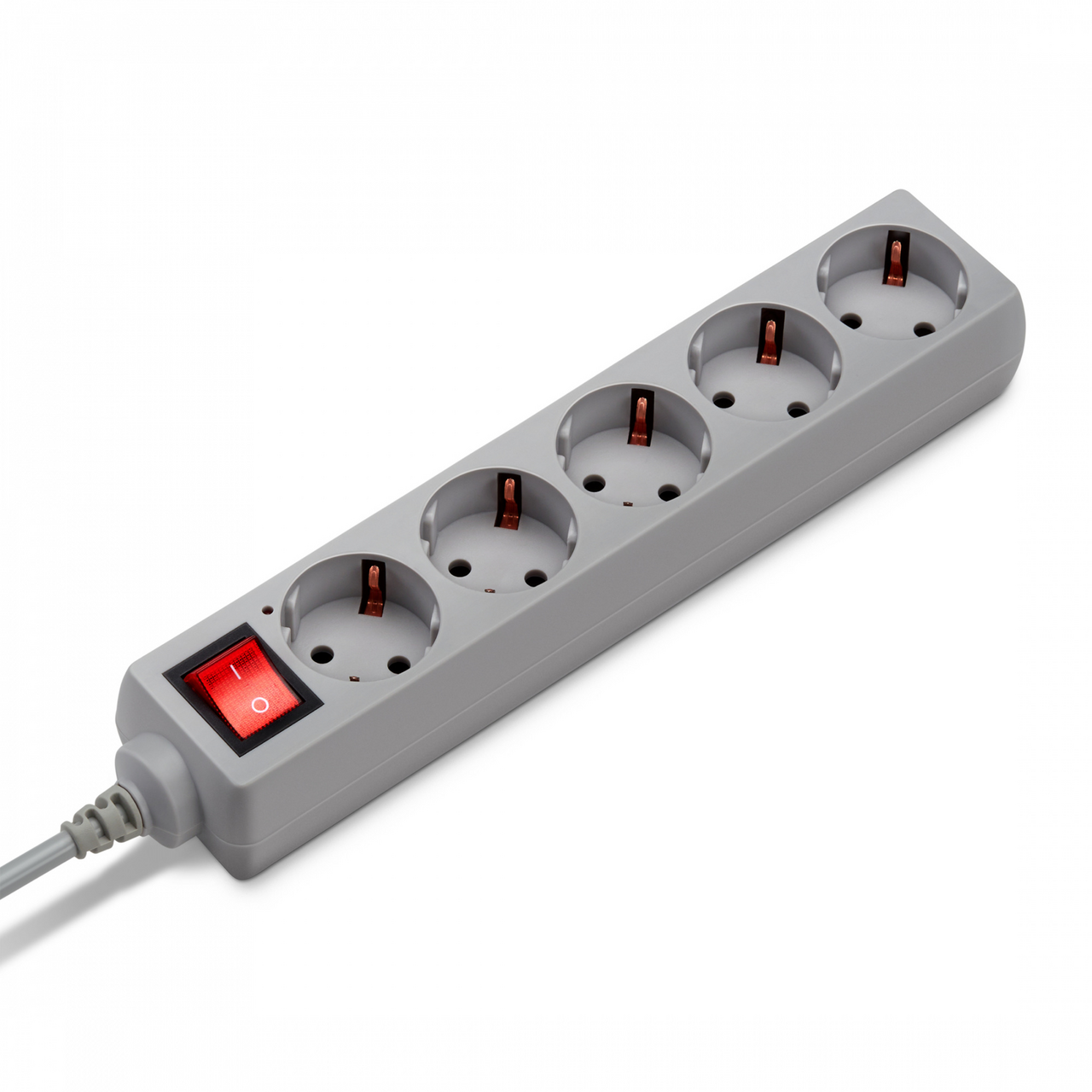 Фильтр сетевой Buro 500SL-5-G 5 розеток серый, 5м
