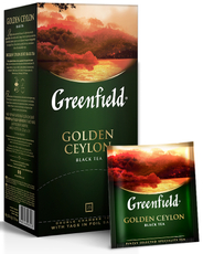 Чай Greenfield Golden Ceylon черный (2г х 25 пак), 50г