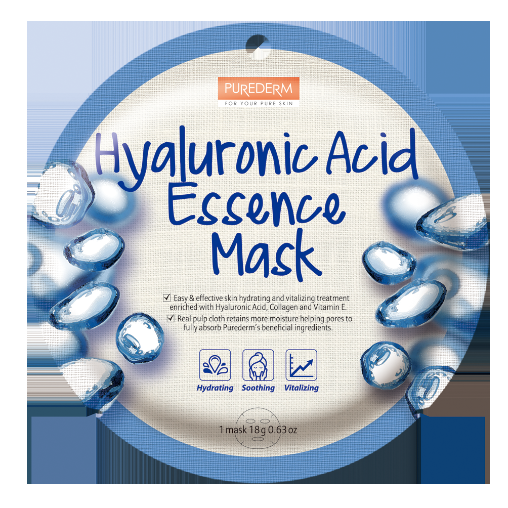 Маска для лица Purederm Коллагеновая с гиалуроновой кислотой