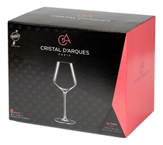 Набор бокалов для белого вина Cristal d'Arques Eclat, 380мл х 6шт