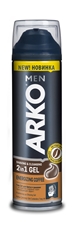 Гель для бритья и умывания Arko Men Coffee 2в1, 200мл