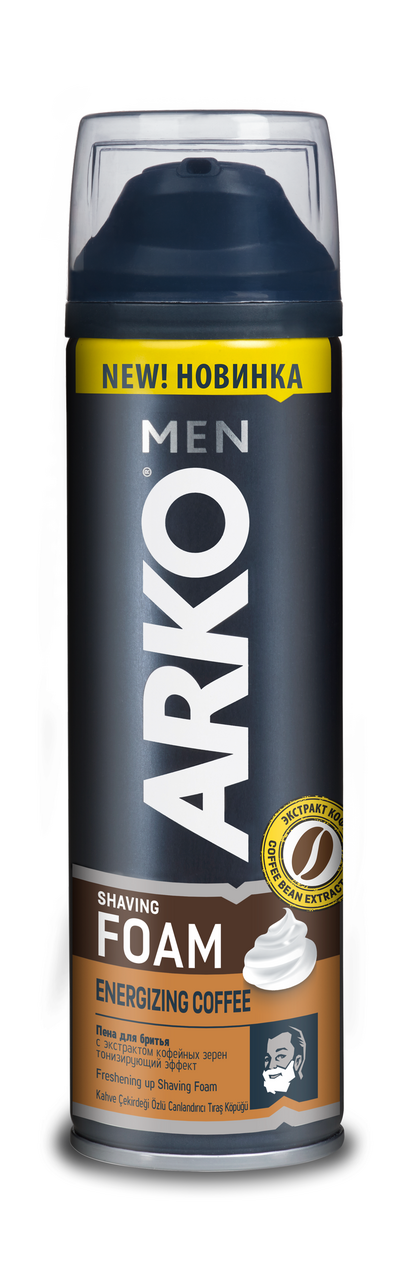 Пена для бритья Arko Men Coffee, 200мл