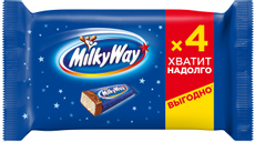 Батончик шоколадный Milky Way 4шт х 26г, 104г
