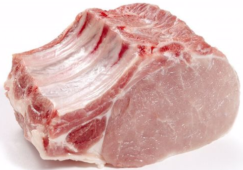 Корейка свиная на кости охлажденная