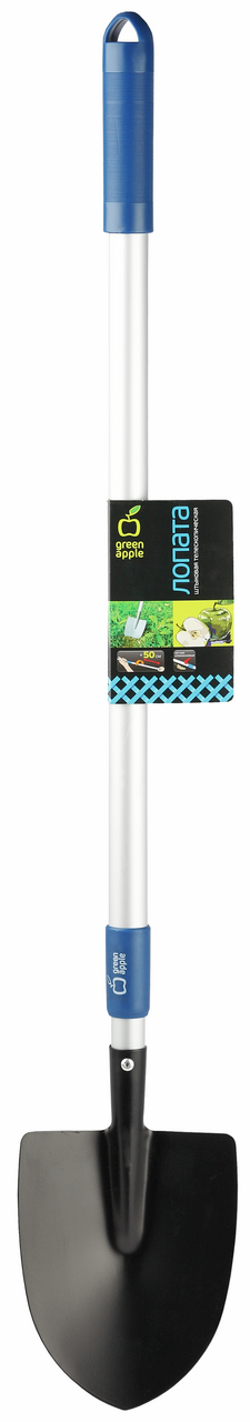 Лопата штыковая Green Apple GTTT12-019 металлическая с телескопическим черенком