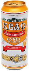 Квас Букет Чувашии Домашний фильтрованный, 450мл