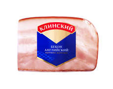 Бекон Клинский Английский варено-копченый, 350г