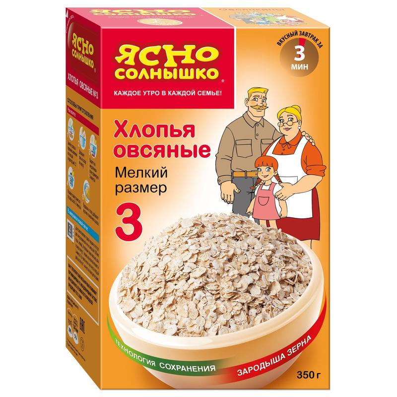 Содержание овсяных хлопьев