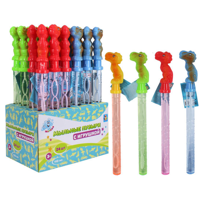 Пузыри мыльные 1Toy с игрушкой, 110мл