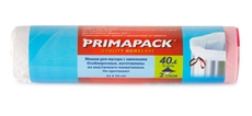 Мешки для мусора Primapack с завязками 55 х 56см, 40л х 12шт