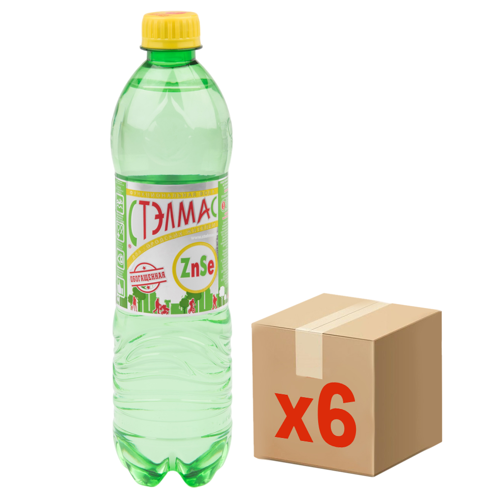 Изображение товара Минеральная вода Stelmas 1.5л негазированная, 6 штук