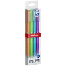 Ручка шариковая Berlingo Starlight синяя 0.7мм