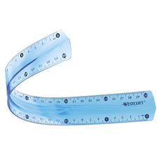 Линейка гибкая Westcott 30см