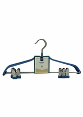 METRO PROFESSIONAL Плечики нескользкие с зажимом 41,5см, 3шт