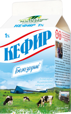 Кефир Белозорие 1%, 450г