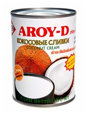 Кокосовые сливки Aroy-D Coconut Cream для готовки 70%, 560мл