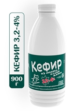 Кефир Из молока Нашей дойки 3.2-4%, 930г