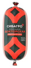 Колбаса Сибагро Докторская вареная ГОСТ, 450г