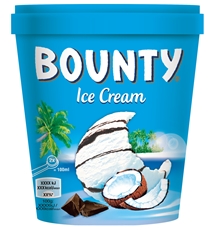 Мороженое Bounty с кокосовой стружкой и шоколадной глазурью, 272г