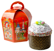 Кулич праздничный эксклюзив Хлебозавод №3 Ао, 600г