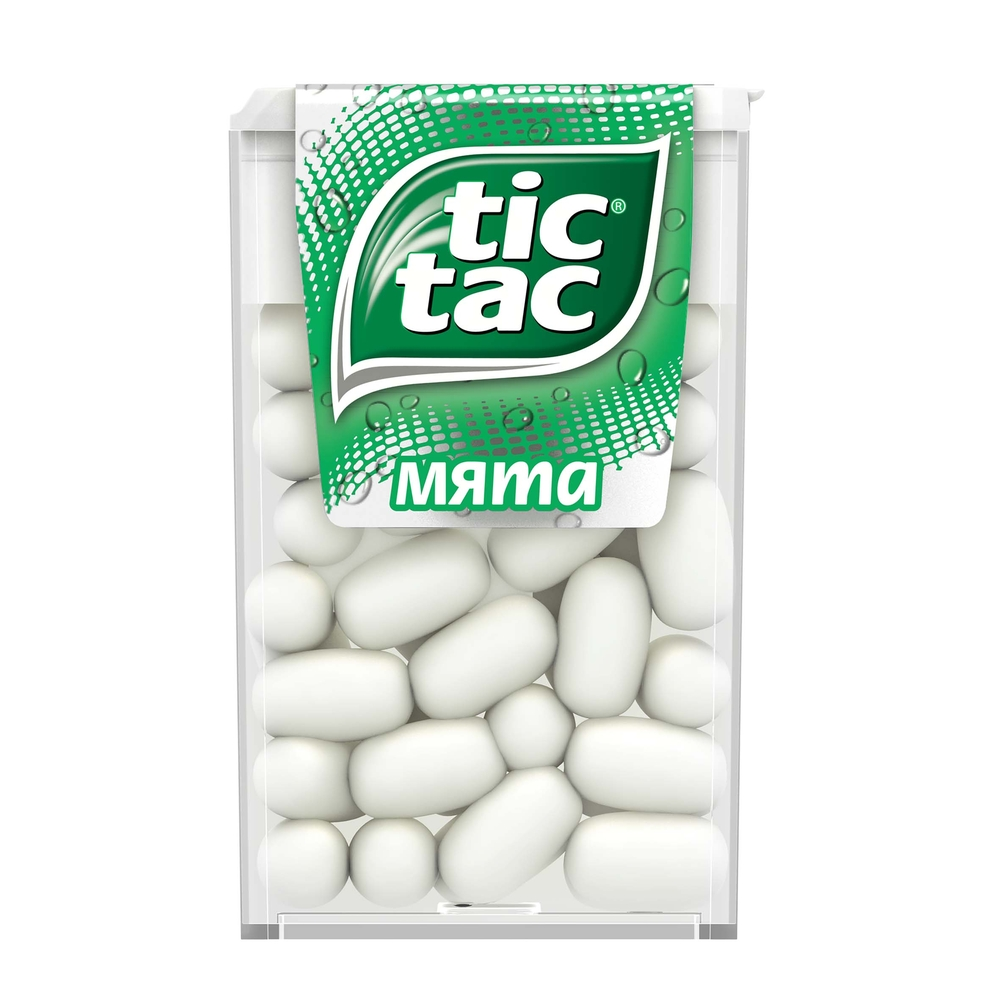 Драже Tic Tac Мята, 16г купить с доставкой на дом, цены в интернет-магазине