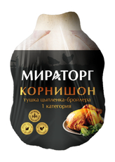 Тушка цыпленка-бройлера Мираторг корнишон охлажденная, ~750г