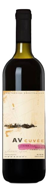 Вино Alma Valley Cuvee Cabernet Sauvignon-Merlot-Saperavi красное сухое, 0.75л