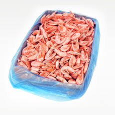 Креветки северные Polar с головой варено-мороженые 120+, ~10кг