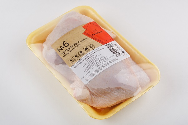 Четвертина цыпленка-бройлера Пестречинка задняя охлажденная