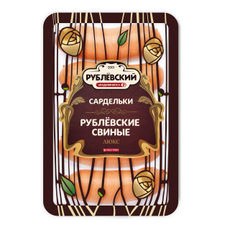 Сардельки Рублевский Свиные рубленые, 400г