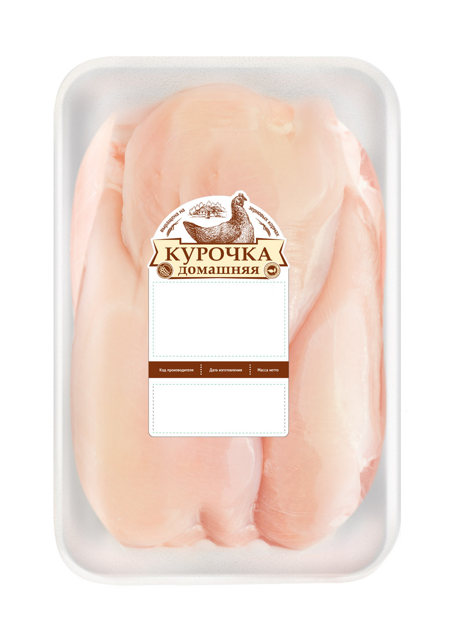 Филе цыпленка-бройлера Домашняя курочка охлажденное
