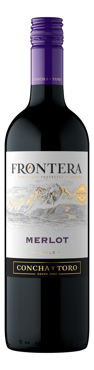 Изображение товара Frontera Merlot красное полусухое вино 0.75л, Чили, Classic