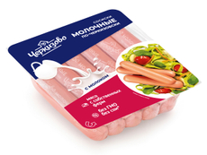 Сосиски Черкизово Молочные по-черкизовски, 450г
