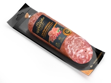 Колбаса Черкизово Сальчичон Premium с розовым перцем сырокопченая нарезка, 300г