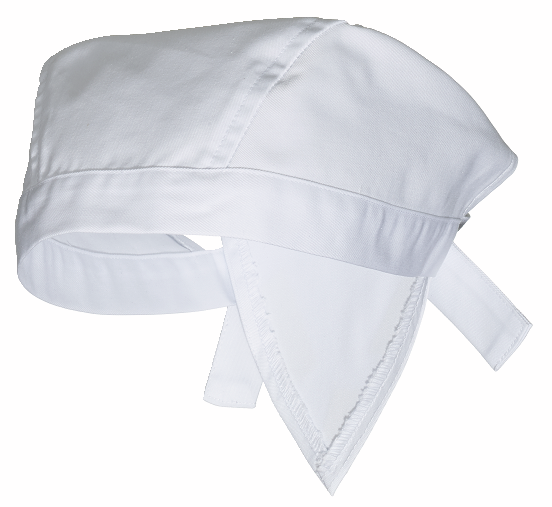 METRO PROFESSIONAL Бандана повара белая, 2шт