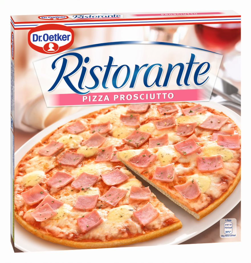 Пицца Dr. Oetker Ristorante с ветчиной, 330г купить с доставкой на дом,  цены в интернет-магазине