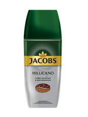 Кофе Jacobs Millicano молотый в растворимом, 90г