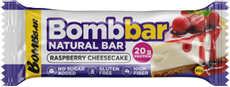 Батончик протеиновый Bombbar Малина-чизкейк без сахара без глютена, 60г