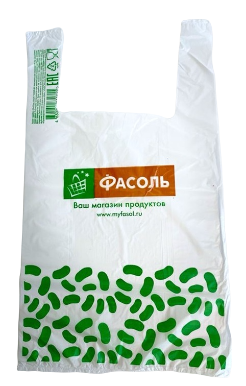 Пакет-майка Fasol 50 штук, 36x65см