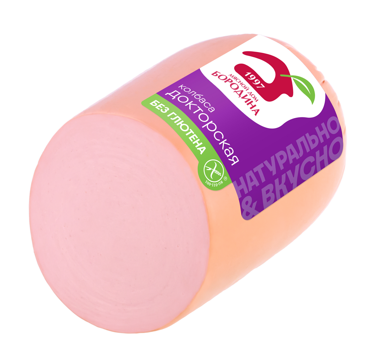 Колбаса Мясной дом Бородина Молочная вареная, 500г