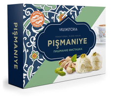 Пишмание турецкая халва Вкуснотория с фисташками, 136г