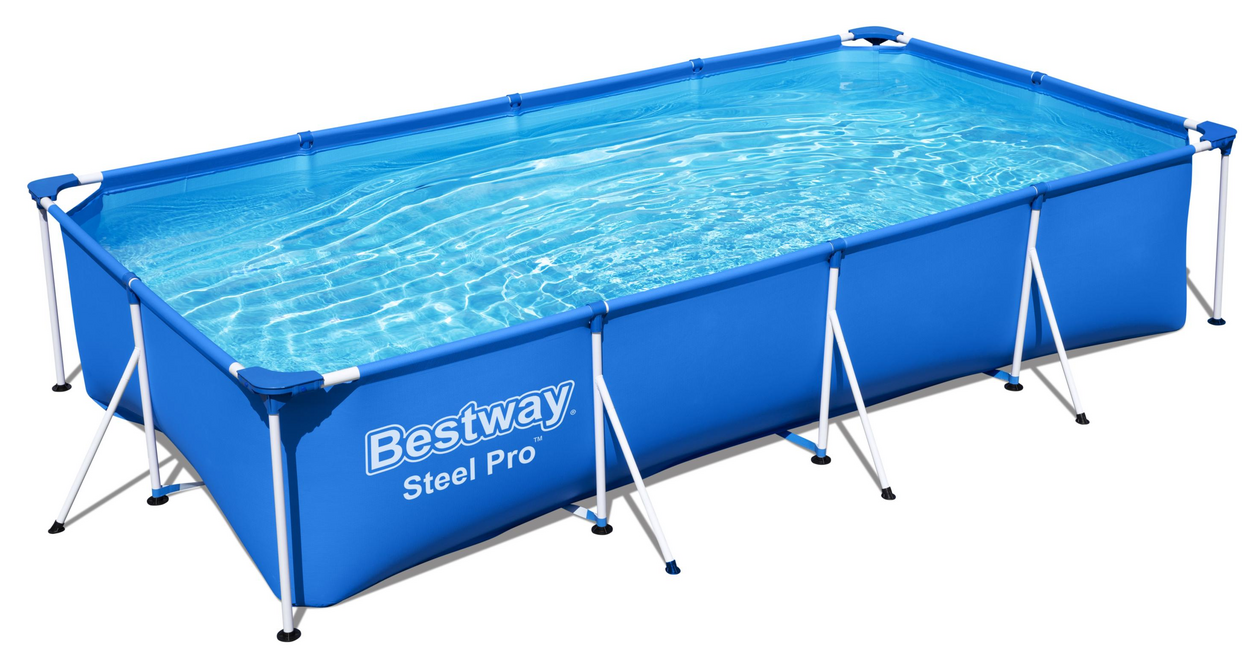 Бассейн каркасный Bestway Steel Pro 5700л, 400 x 211 x 81см