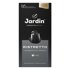 Кофе в капсулах Jardin Ristretto Intense&Full Bodied для кофемашин Nespresso 10шт, 50г