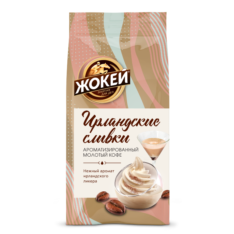 Изображение товара Кофе Жокей Ирландские сливки молотый, 150г